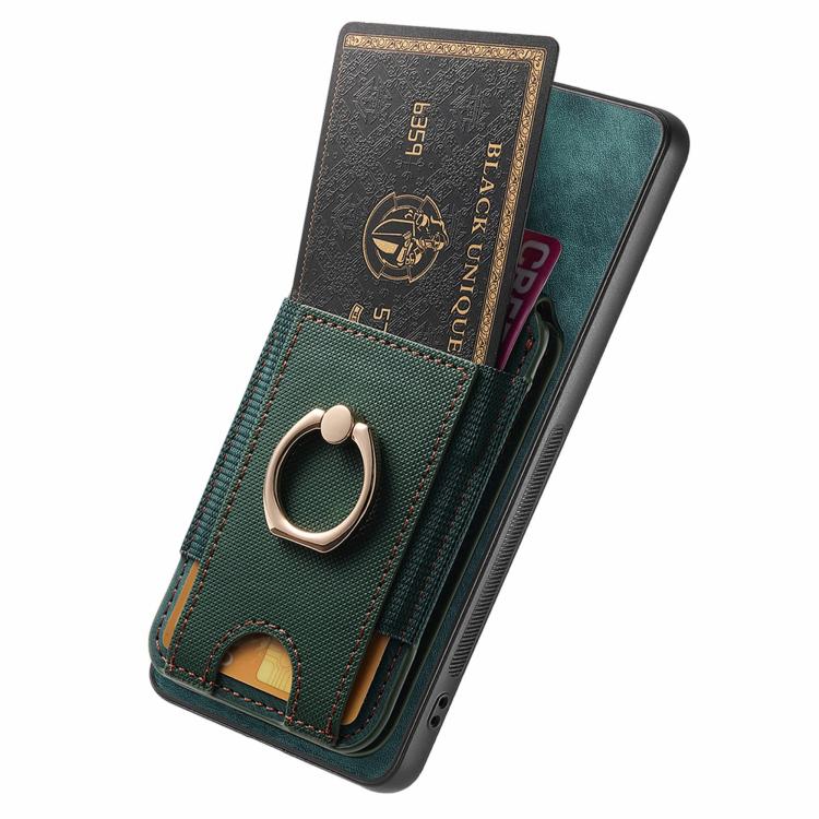 For Motorola Moto G Power 5G 2024 Retro Splitable Magnetic Stand Card Bag Leather Phone Case(Green) - Motorola Cases by PMC TechLife | Online Shopping South Africa | PMC TechLife | Buy Now Pay Later Mobicred