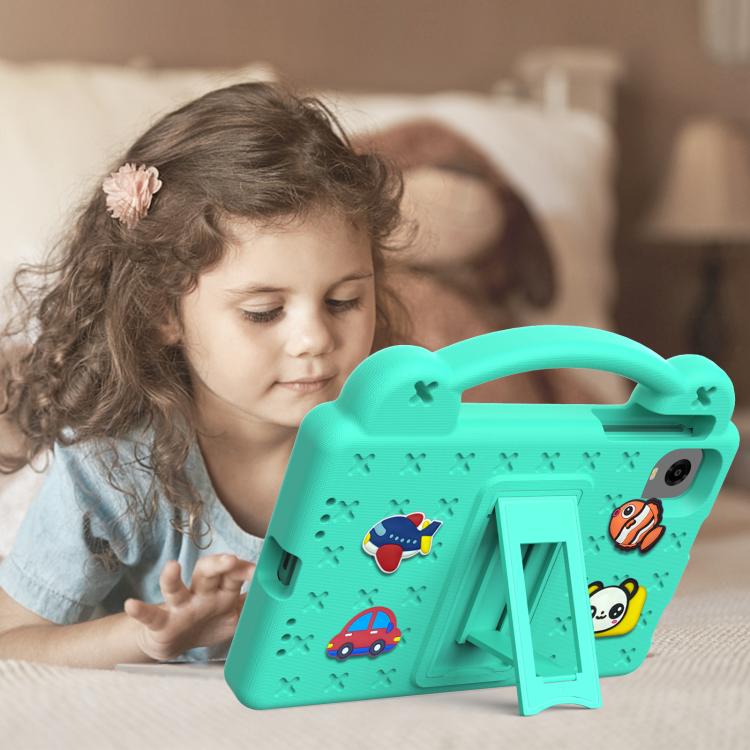 For Alldocube iPlay Mini 2 2024 Handle Kickstand Children EVA Shockproof Tablet Case(Mint Green) - CUBE by PMC TechLife | Online Shopping South Africa | PMC TechLife | Buy Now Pay Later Mobicred