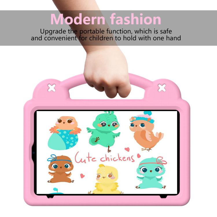 For Alldocube iPlay 60 Mini Turbo 2024 Handle Kickstand Children EVA Shockproof Tablet Case(Pink) - CUBE by PMC TechLife | Online Shopping South Africa | PMC TechLife | Buy Now Pay Later Mobicred