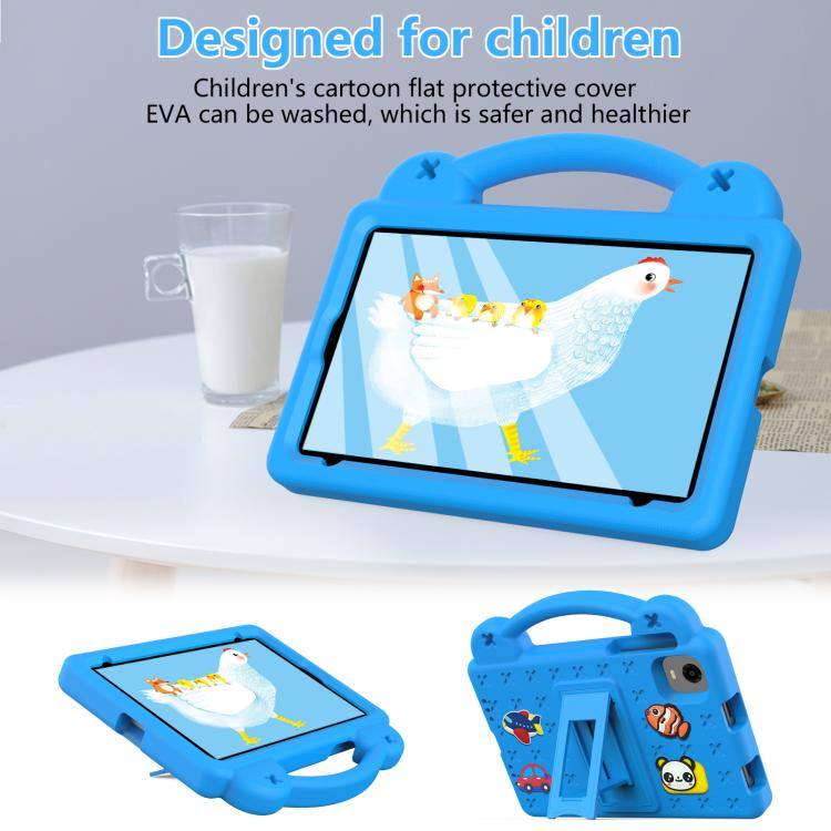 For Alldocube iPlay 60 Mini Turbo 2024 Handle Kickstand Children EVA Shockproof Tablet Case(Sky Blue) - CUBE by PMC TechLife | Online Shopping South Africa | PMC TechLife | Buy Now Pay Later Mobicred