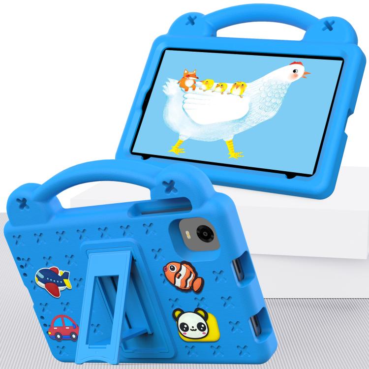For Alldocube iPlay 60 Mini Turbo 2024 Handle Kickstand Children EVA Shockproof Tablet Case(Sky Blue) - CUBE by PMC TechLife | Online Shopping South Africa | PMC TechLife | Buy Now Pay Later Mobicred