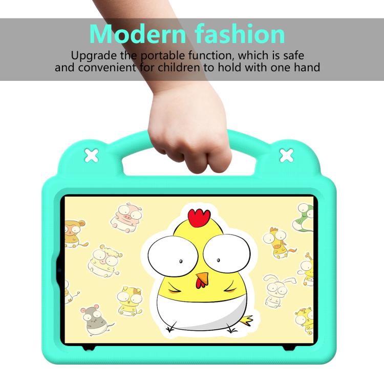 For Alldocube iPlay 50 Mini Pro 2023 8.4 Handle Kickstand Children EVA Shockproof Tablet Case(Mint Green) - CUBE by PMC TechLife | Online Shopping South Africa | PMC TechLife | Buy Now Pay Later Mobicred