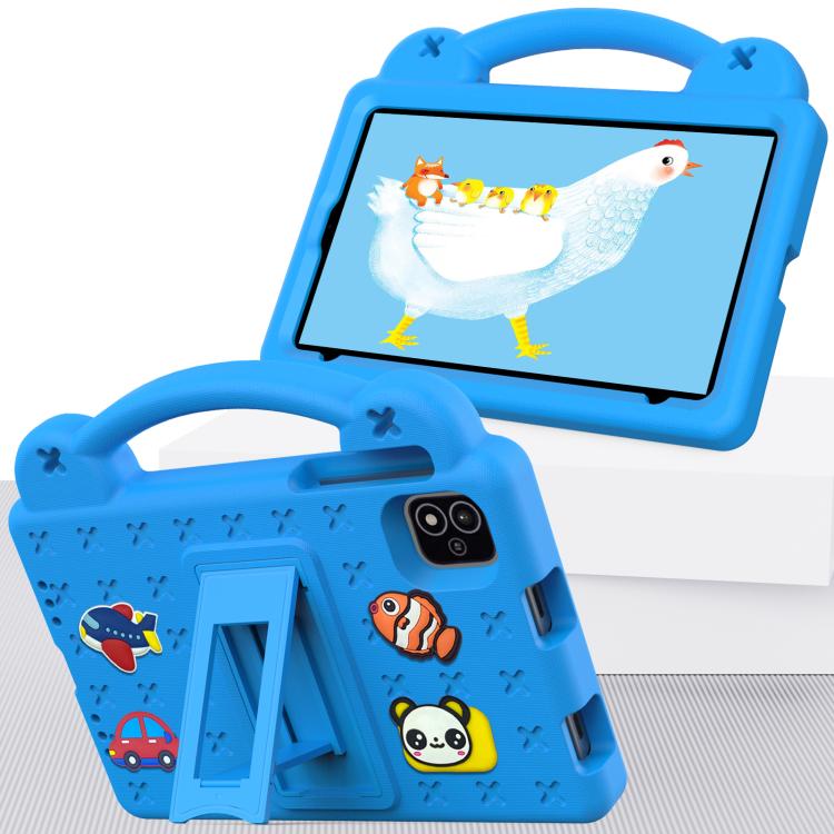 For NEC Lavie Tab T11 T1155 2024 Handle Kickstand Children EVA Shockproof Tablet Case(Sky Blue) - Others by PMC TechLife | Online Shopping South Africa | PMC TechLife | Buy Now Pay Later Mobicred