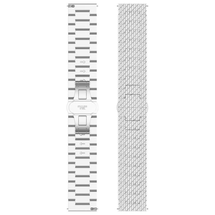 For OnePlus Watch 3 Twill Texture Stainless Steel Metal Watch Band(Rose Gold) - free shipping - PMC TechLife - Order now!