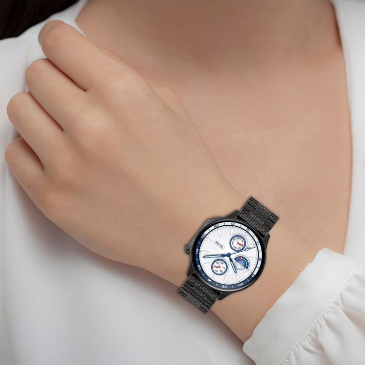 For OnePlus Watch 3 Twill Texture Stainless Steel Metal Watch Band(Rose Gold) - free shipping - PMC TechLife - Order now!