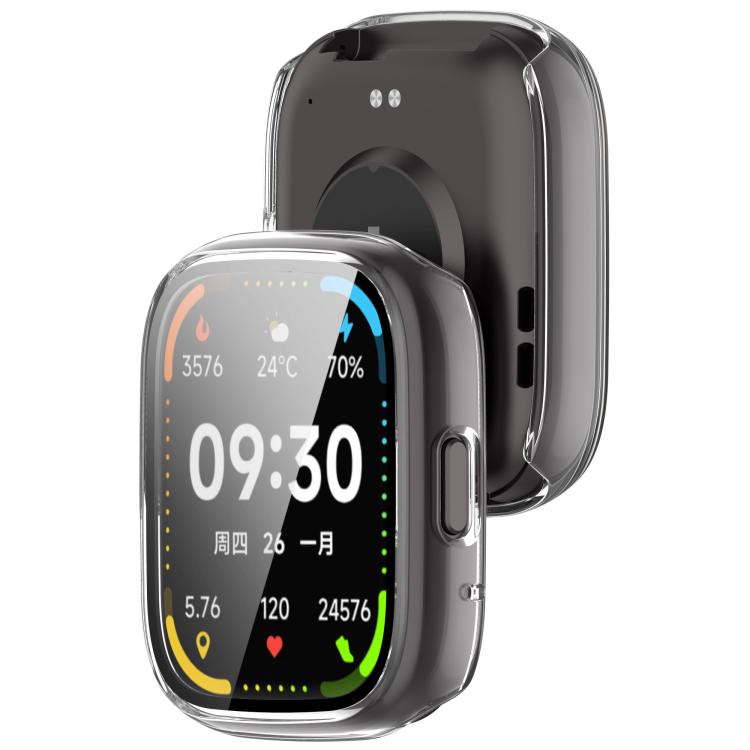 For Lexin Watch 3 Tempered Film Integrated PC Watch Protective Case(Transparent) - Watch Case by PMC TechLife | Online Shopping South Africa | PMC TechLife | Buy Now Pay Later Mobicred