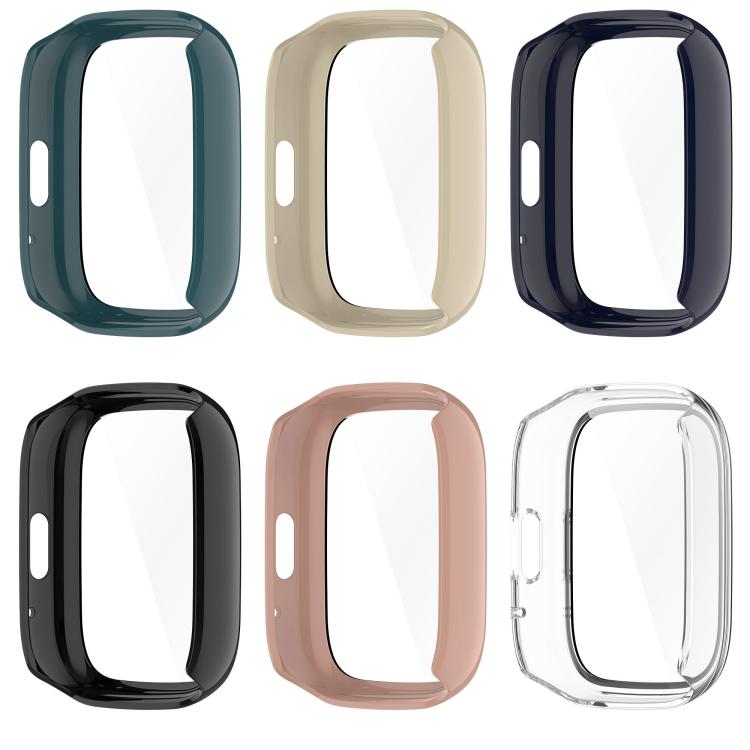 For Lexin Watch 3 Tempered Film Integrated PC Watch Protective Case(Pine Green) - Watch Case by PMC TechLife | Online Shopping South Africa | PMC TechLife | Buy Now Pay Later Mobicred