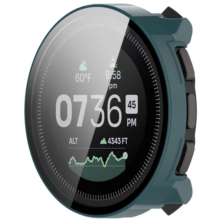 For Suunto Vertical Tempered Film Integrated PC Watch Protective Case(Pine Green) - Watch Case by PMC TechLife | Online Shopping South Africa | PMC TechLife | Buy Now Pay Later Mobicred