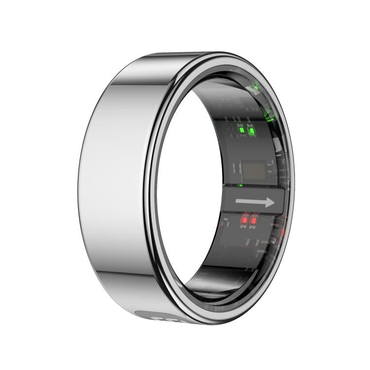 R11 SIZE 8 Smart Ring, Support Heart Rate / Blood Oxygen / Sleep / Multiple Sports Modes(Silver) - free shipping - PMC TechLife - Order now!