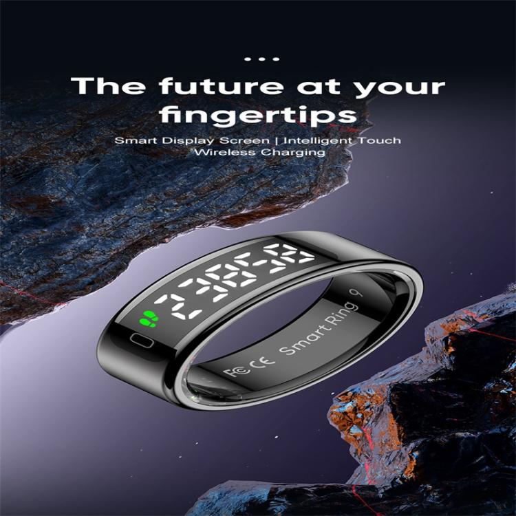R11 SIZE 10 Smart Ring, Support Heart Rate / Blood Oxygen / Sleep / Multiple Sports Modes(Silver) - free shipping - PMC TechLife - Order now!