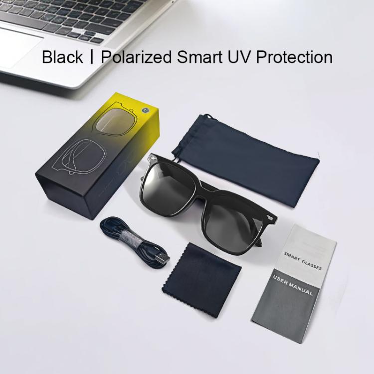 GS01 Smart Glasses, Support Intelligent Driving Navigation / Bluetooth Call(Black) - free shipping - PMC TechLife - Order now!
