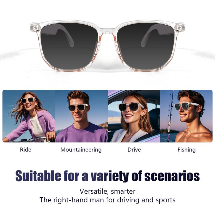 GS03 Smart Glasses, Support AI Smart Chip / Outdoor Sports / Bluetooth Call / Remote Control Photography(Black) - free shipping - PMC TechLife - Order now!