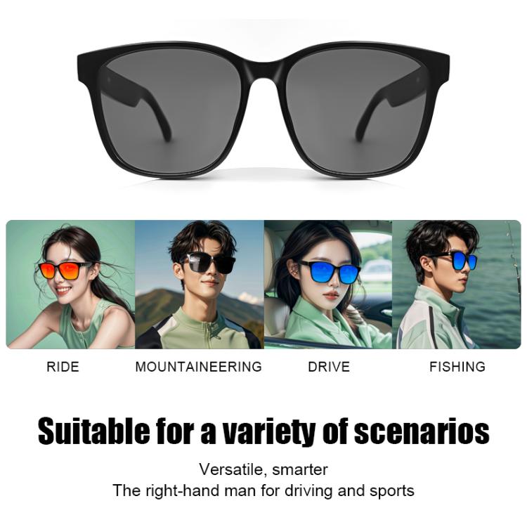 GS08 Smart Glasses, Support AI Smart Chip / Bluetooth Call / Smart Driving Navigatiion(Blue) - free shipping - PMC TechLife - Order now!