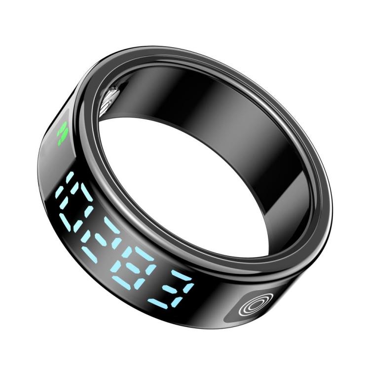 SR08 SIZE 10 Smart Ring, Support Hand Gestures Control / Health Monitoring / Multiple Sports Modes(Black) - free shipping - PMc TechLife - Order now!