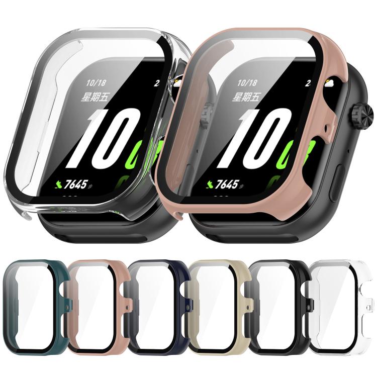 For Honor ROSSINI 2i Tempered Film Integrated PC Watch Protective Case(Cherry Pink) - Watch Cases by PMC TechLife | Online Shopping South Africa | PMC TechLife | Buy Now Pay Later Mobicred