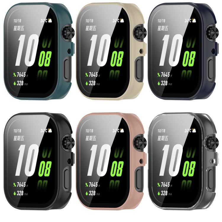 For Honor ROSSINI 2i Tempered Film Integrated PC Watch Protective Case(Ivory White) - Watch Cases by PMC TechLife | Online Shopping South Africa | PMC TechLife | Buy Now Pay Later Mobicred