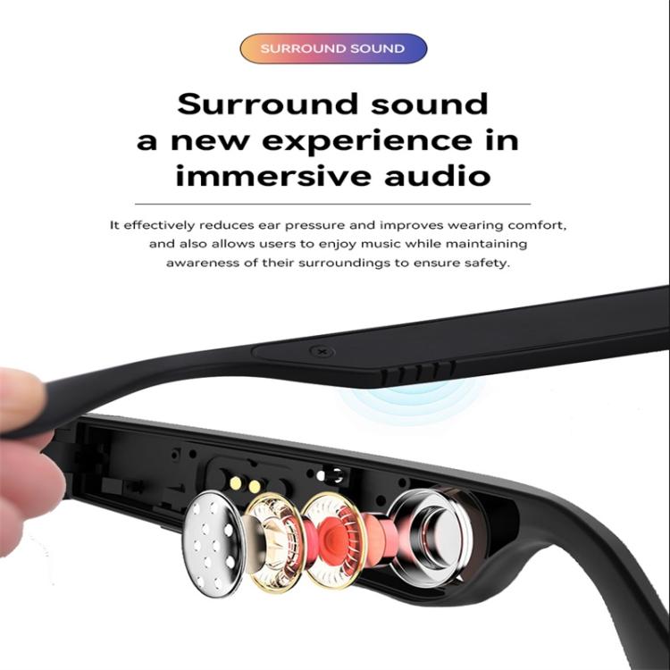 D13 Smart Glasses, Support Bluetooth Call / Bluetooth Music / Remote Control Photo(Black) - free shipping - PMC TechLife - Order now!