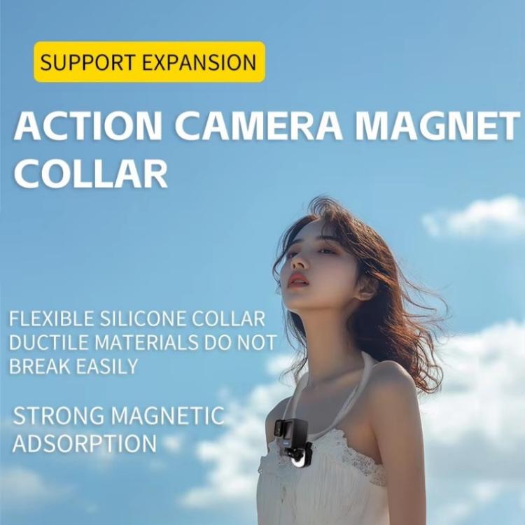 C071 Neck Strap Mount Silicone Metal Bracket For GoPro / Insta360 / DJI Action Cameras - free shipping - PMC TechLife - Order now!