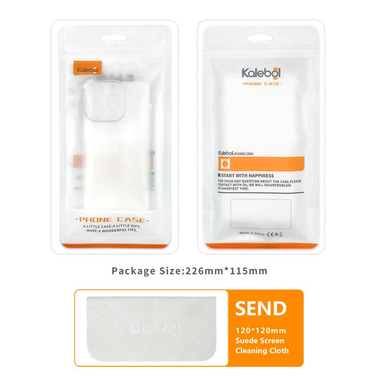 For iPhone 17 Pro Max Kalebol 1.5mm Four-Corner Airbags Shockproof Transparency TPU Phone Case - iPhone 17 Pro Max Cases by Kalebol | Online Shopping South Africa | PMC TechLife | Buy Now Pay Later Mobicred