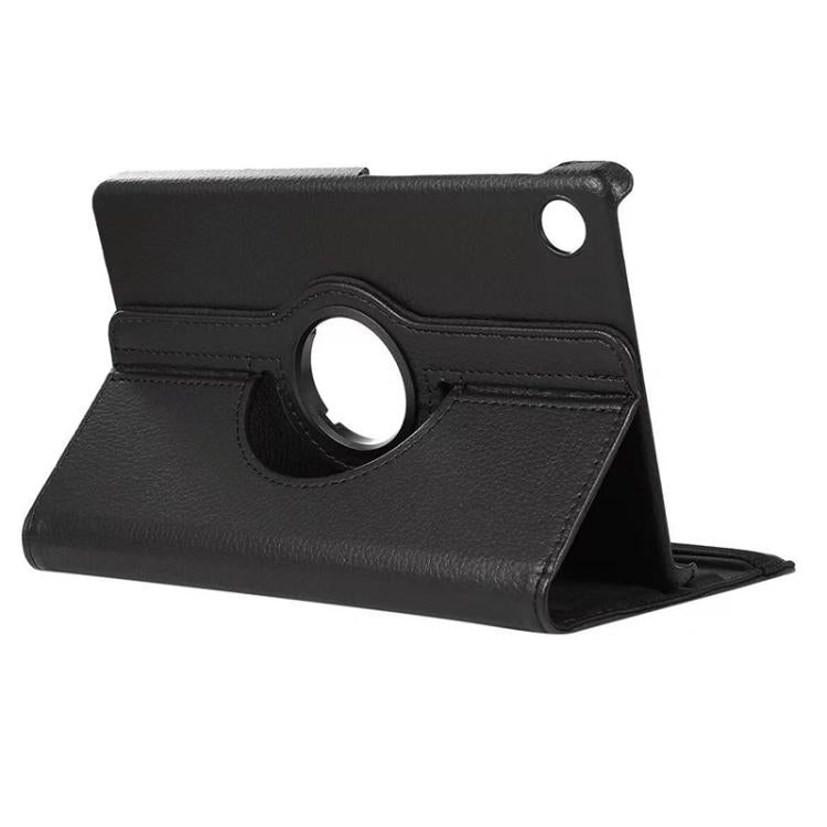 For Samsung Galaxy Tab A9+ 11.0 ENKAY 360 Degree Rotation Litchi Leather Smart Tablet Case(Black) - free shipping - PMc TechLife - Order now!