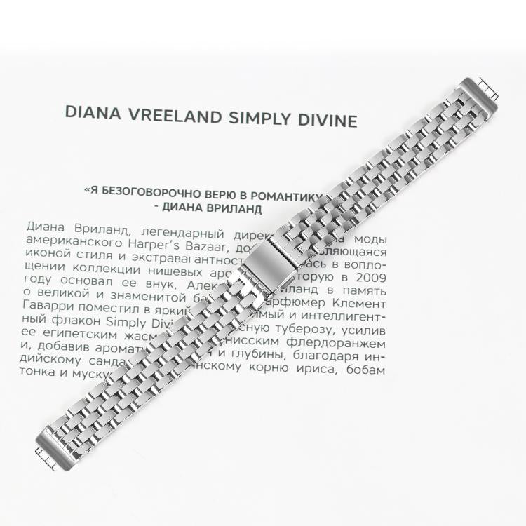 For Fitbit Inspire 1 / Inspire 2 Five Beads Slingshot Buckle Steel Watch Band(Silver) - free shipping - PMC TechLife - Order now!