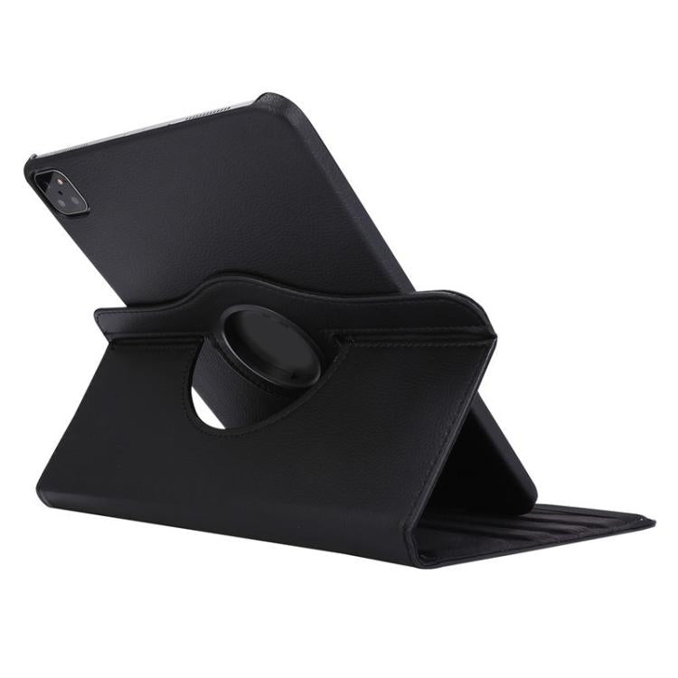 For iPad Pro 13 2024 ENKAY 360 Degree Rotation Litchi Leather Smart Tablet Case(Brown) - free shipping - PMc TechLife - Order now!