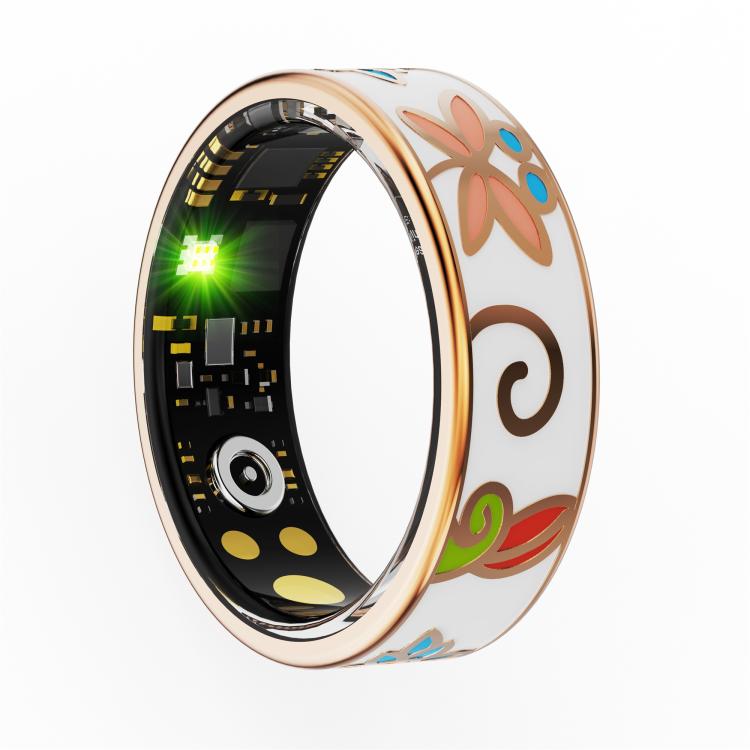 R18 SIZE 6 Smart Ring, Support Heart Rate / Blood Oxygen / Sleep / Care For Faimilies(Rose Gold) - free shipping - PMC TechLife - Order now!