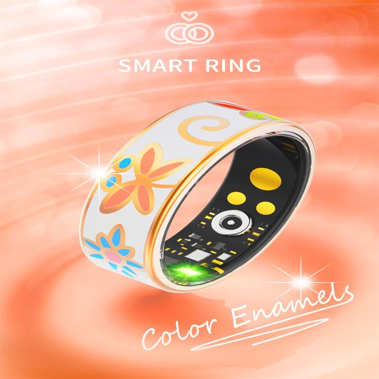 R18 SIZE 12 Smart Ring, Support Heart Rate / Blood Oxygen / Sleep / Care For Faimilies(Rose Gold) - free shipping - PMC TechLife - Order now!