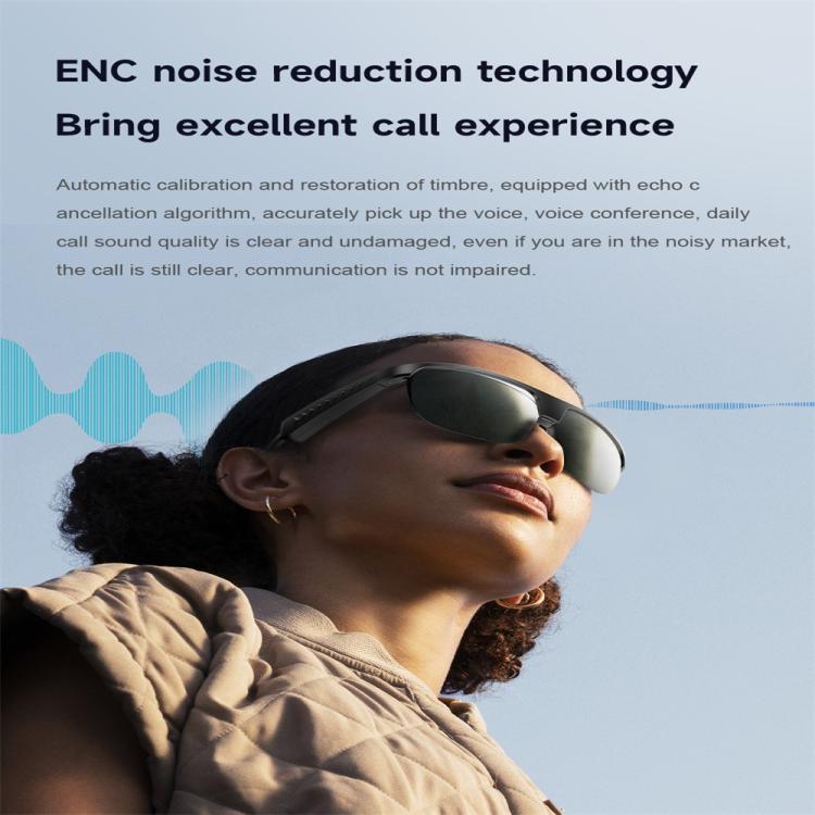 L01 Smart Glasses, Support AI Intelligent Translation / Bluetooth Call / Intelligent Noise Reduction(Pink) - free shipping - PMC TechLife - Order now!