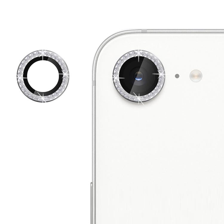 For iPhone 16e Kalebol Individual Camera Lens Diamond Ring Protector(Silver) - free shipping - PMc TechLife - Order now!