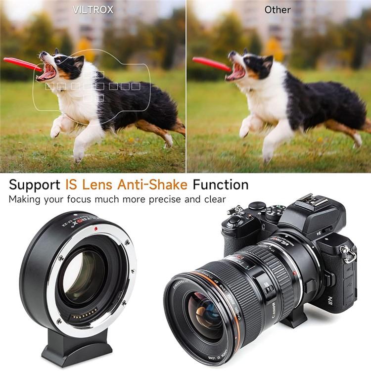VILTROX EF-Z2 0.71X Auto Focus Camera Lens Mount Adapter For Canon EF to Nikon Z Mount - free shipping - PMC TechLife - Order now!