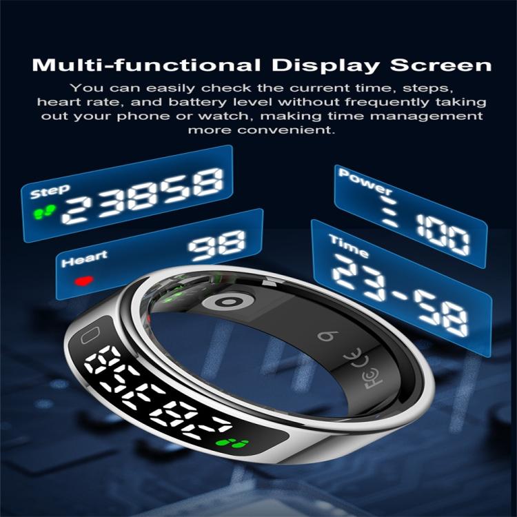 R11C SIZE 7 Smart Ring, Support Heart Rate / Blood Oxygen / Sleep Monitoring / Multiple Sport Modes(Rose Gold) - free shipping - PMC TechLife - Order now!