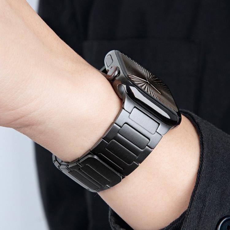 For Apple Watch 42mm / 41mm / 40mm / 38mm I-Beam Magnetic Stainless Steel Strap(Titanium Gray) - free shipping - PMC TechLife - Order now!