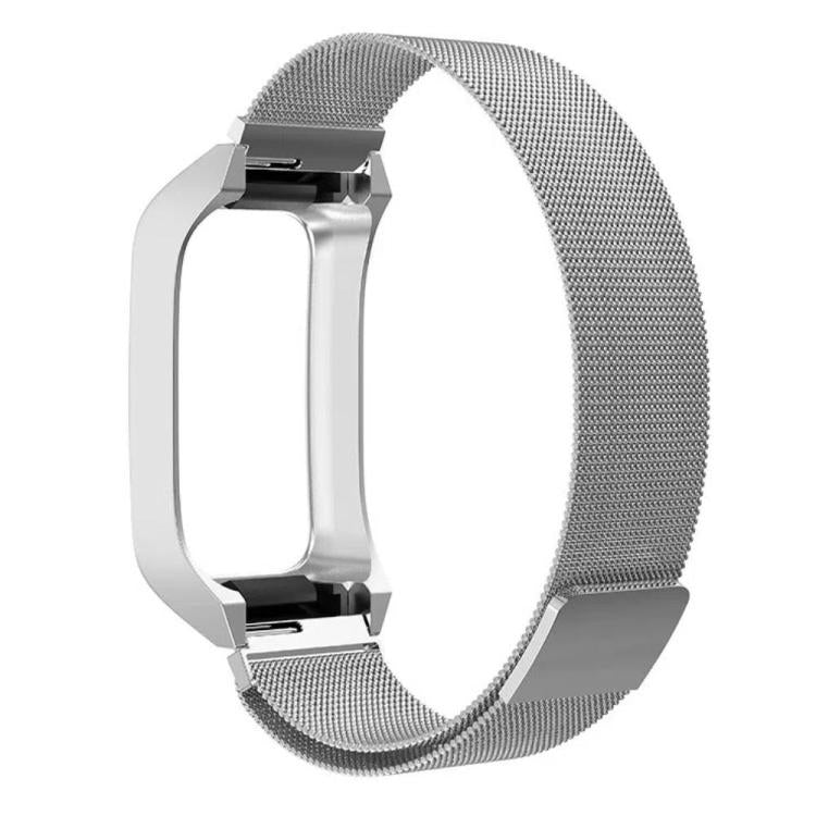 For Xiaomi Mi Band 7 Pro Stainless Steel Frame Integrated Milanese Magnetic Metal Watch Band(Silver) - free shipping - PMC TechLife - Order now!