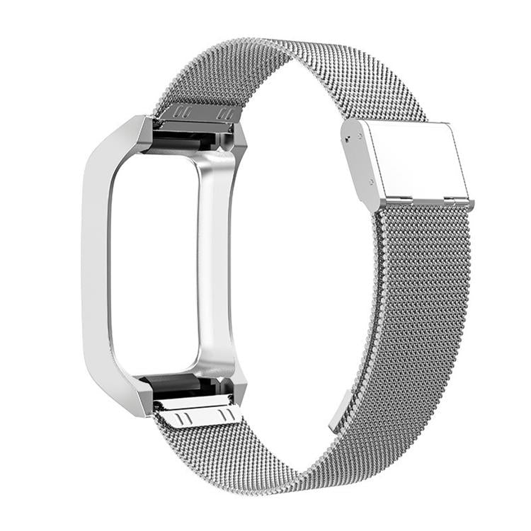 For Xiaomi Mi Band 7 Pro Stainless Steel Frame Integrated Milanese Buckle Metal Watch Band(Silver) - free shipping - PMC TechLife - Order now!