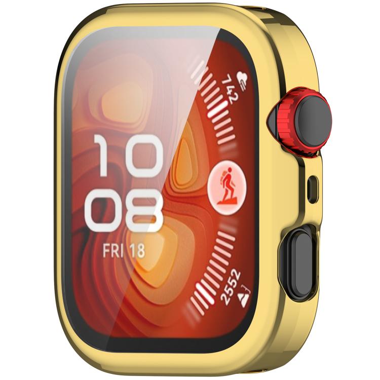 For Huawei Watch Fit 4 Electroplated TPU Full Coverage Watch Protective Case(Gold) - free shipping - PMC TechLife - Order now!