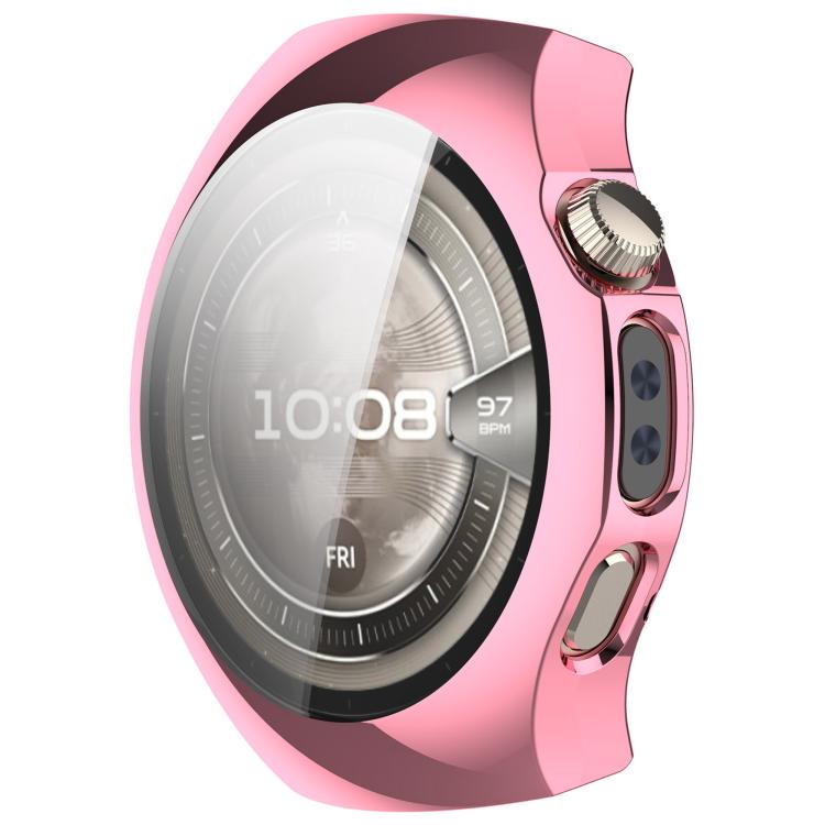 For Huawei Watch 5 42mm Electroplated TPU Full Coverage Watch Protective Case(Pink) - free shipping - PMC TechLife - Order now!