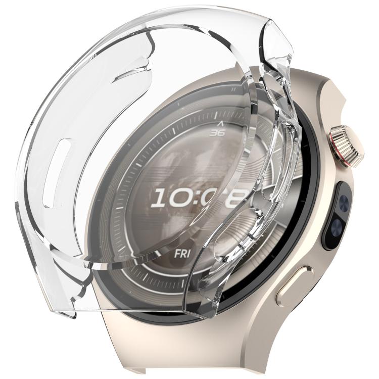 For Huawei Watch 5 46mm Electroplated TPU Full Coverage Watch Protective Case(Transparent) - free shipping - PMC TechLife - Order now!