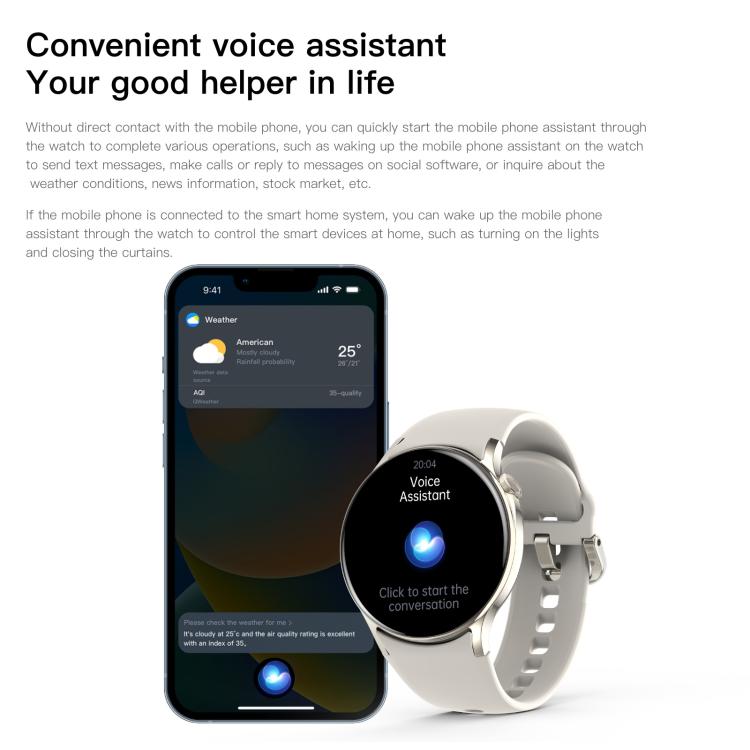 Sense 6 1.43 AMOLED Screen IP68 Waterproof Bluetooth Call Smartwatch Supports Health Monitoring(Wine Red) - free shipping - PMC TechLife - Order now!