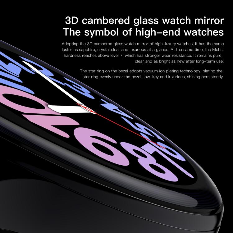 Sense 6 1.43 AMOLED Screen IP68 Waterproof Bluetooth Call Smartwatch Supports Health Monitoring(Black) - free shipping - PMC TechLife - Order now!
