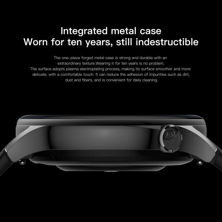 Sense 6 1.43 AMOLED Screen IP68 Waterproof Bluetooth Call Smartwatch Supports Health Monitoring(Black) - free shipping - PMC TechLife - Order now!