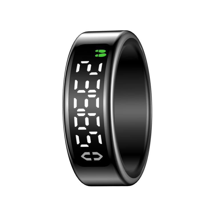 SY01 SIZE 8 Smart Ring, Support Heart Rate / Blood Oxygen / Sleep Monitoring / Multiple Sport Modes(Black) - free shipping - PMC TechLife - Order now!