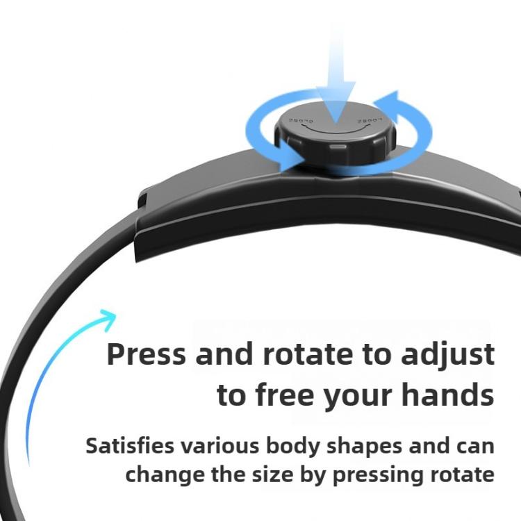 Sports Camera Lazy Neck Bracket Phone Clamp Mount(Black) - free shipping - PMC TechLife - Order now!