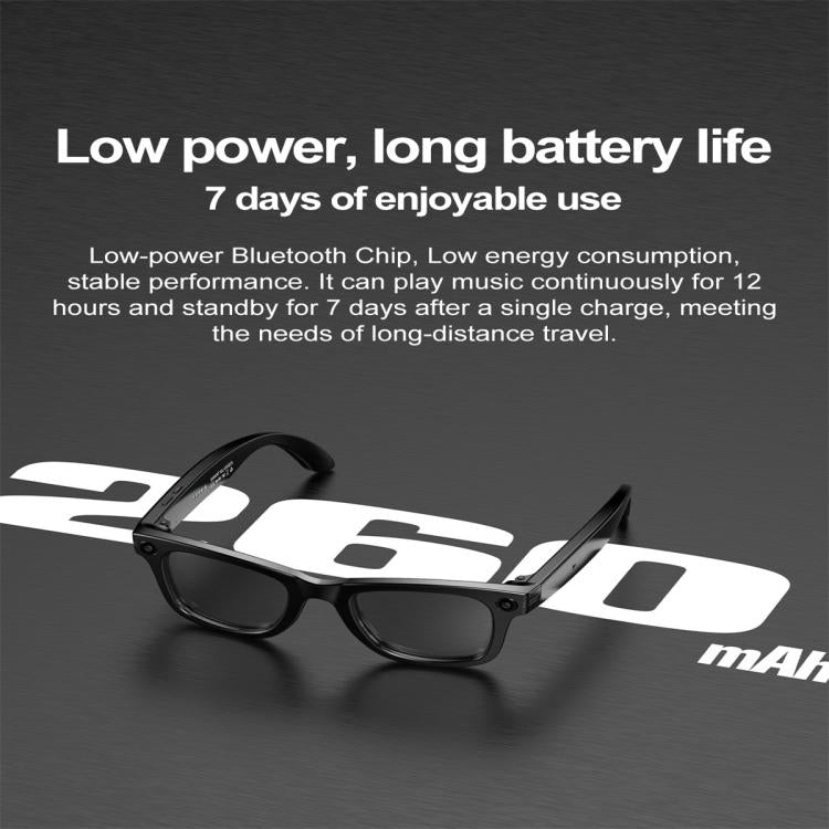 W600 Smart Glasses, Support AI Conversation / AI Photo Recognition / Bluetooth Call(White) - Smart Glasses by PMC TechLife | Online Shopping South Africa | PMC TechLife | Buy Now Pay Later Mobicred