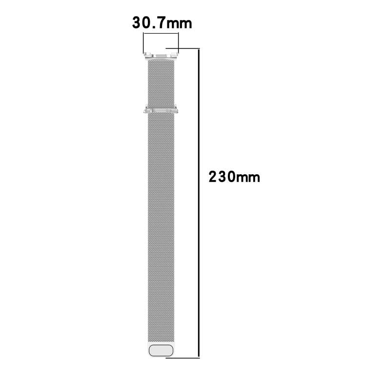 For Samsung Galaxy Watch8 / Watch8 Classic Milan Magnetic Stainless Steel Watch Band(Titanium Gray) - free shipping - PMC TechLife - Order now!
