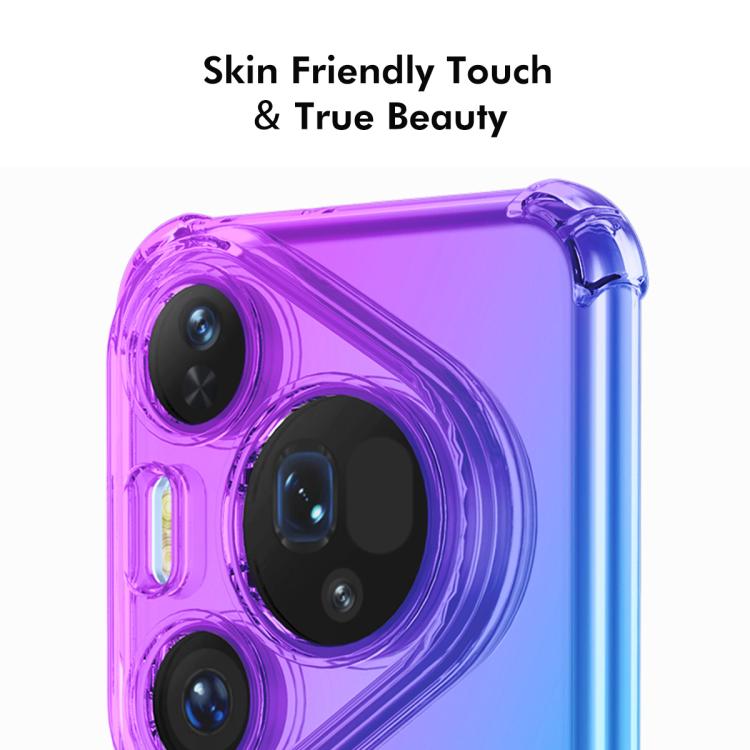For Huawei Pura 80 Ultra ENKAY Hat-Prince Gradient Airbag TPU Phone Case(Purple Blue) - free shipping - PMC TechLife - Order now!