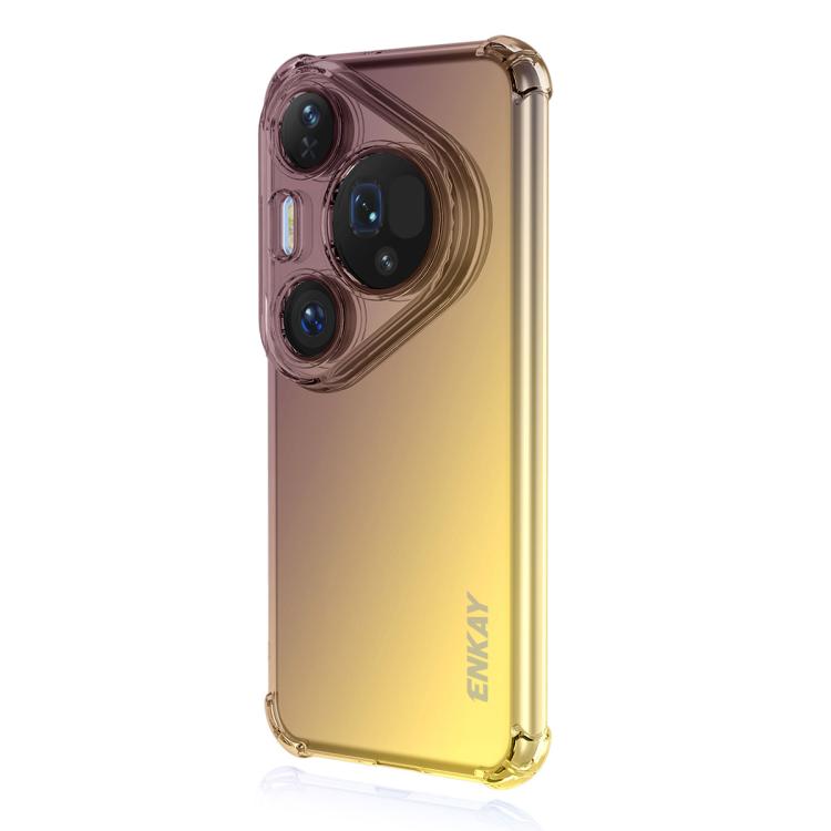 For Huawei Pura 80 Pro / 80 Pro+ ENKAY Hat-Prince Gradient Airbag TPU Phone Case(Purple Gold) - free shipping - PMC TechLife - Order now!