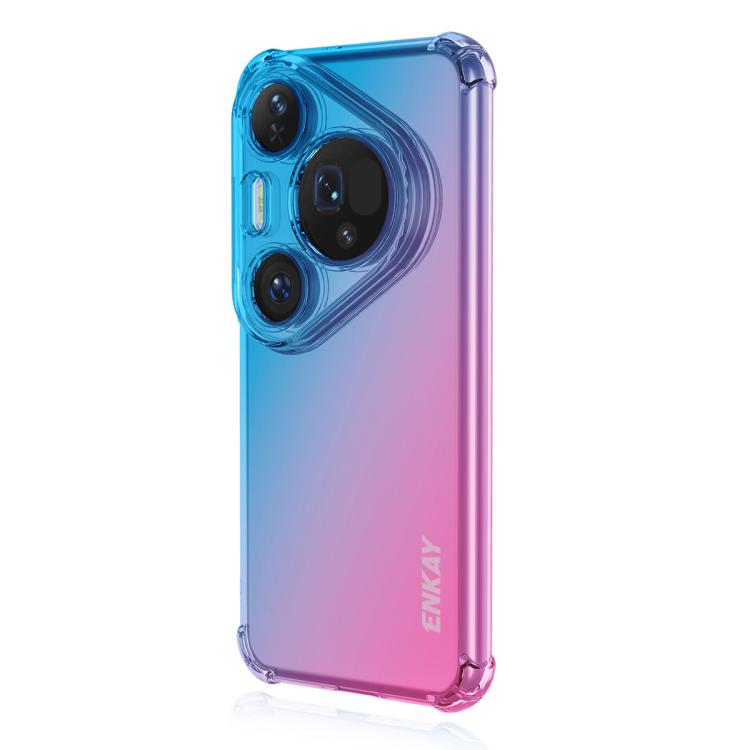 For Huawei Pura 80 Pro / 80 Pro+ ENKAY Hat-Prince Gradient Airbag TPU Phone Case(Blue Pink) - free shipping - PMC TechLife - Order now!
