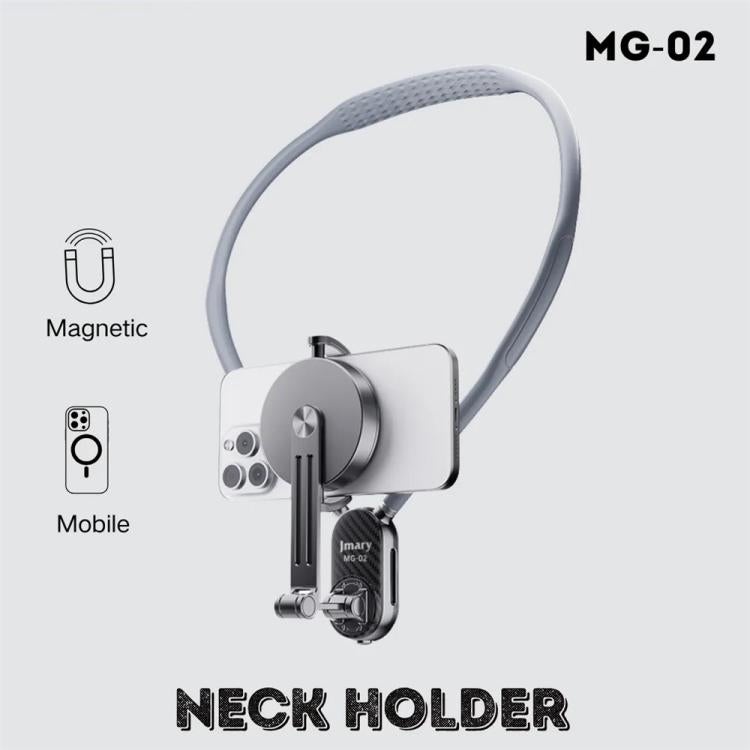 JMARY MG-02 For Action Camera Phone Silicone Necklace Mount Magnetic Neck Holder - free shipping - PMC TechLife - Order now!