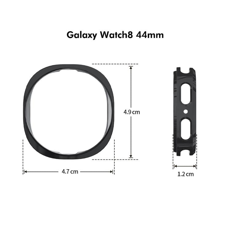 For Samsung Galaxy Watch8 44mm ENKAY Hat-Prince Full Coverage Electroplated Soft TPU Case with Screen Protection(Pink) - free shipping - PMC TechLife - Order now!